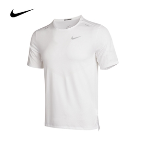 Nike耐克年夏季新款男子休闲白色圆领透气短袖T恤CZ9185-100