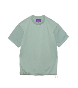 日单紫标24SS Field Tee纯色天竺棉抽绳宽松圆领短袖T恤 NT3351N