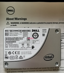 原装Dell/戴尔 INTEL S4600 480G 混合型固态硬盘0P7KTJ R730