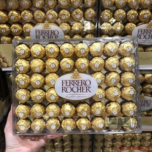 现货美国直邮 Ferrero Rocher费列罗棒果威化巧克力48粒夹心礼盒