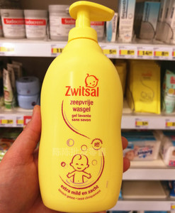 荷兰 Zwitsal 无泪宝宝儿童洗护 沐浴露 洗发水 二合一 400ml现货