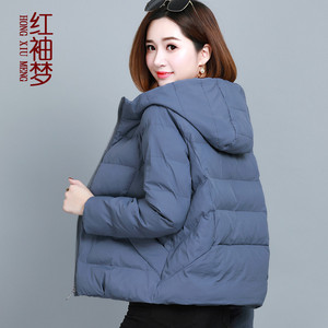 羽绒棉服女短款韩版冬季2023新款棉衣中年大码轻薄女式小棉袄外套