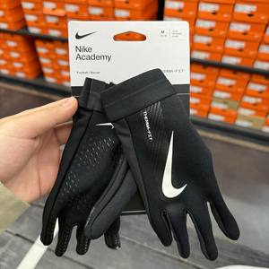 正品Nike耐克 足球运动骑行比赛训练保暖手套儿童男女 DQ6066-010