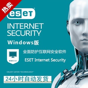 ESET Internet Security 激活码密钥 电脑杀毒软件 国际正版ESET