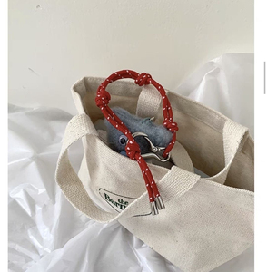 韩国ins同款红色尼龙绳手链miu系包包挂件情侣手链穿搭实用装饰绳