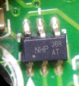 全新原装 NHP36R 6脚贴片液晶电源管理芯片