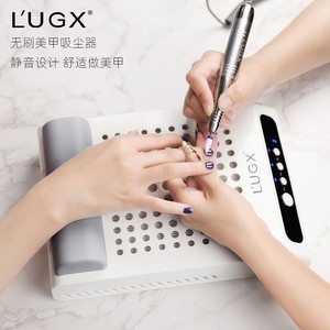 LUGX蓄电款美甲吸尘器超静音大吸力手枕指甲粉尘机美甲店专用工具
