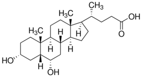 猪去氧胆酸；猪脱氧胆酸；3,6-二羟基胆烷酸83-49-8