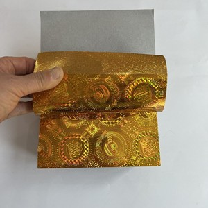 长方形金色镭射元宝纸折元宝金纸元宝折叠纸金箔纸12x15厘米500张