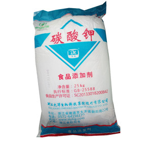 浙江大洋食用碳酸钾食品添加剂 面食制品 25公斤/袋