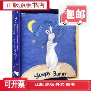 晚安睡着的小兔子 布书 Sleepy Bunny Ptb Cloth Book Y 全英文