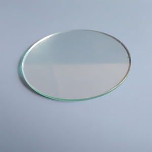 LED筒灯手电筒圆形玻璃透镜反光杯平面玻璃片透明厚度1.6MM制定尺