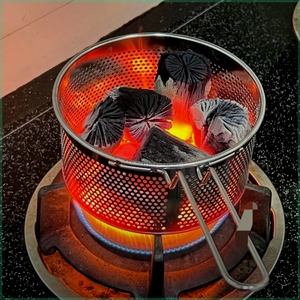 神器室内电点木炭点炭炭炉卡式炉点木碳点火茶点烧烤户外引炭引燃