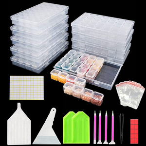 28 Grids 5D DIY Diamond Painting Box Organizer Case Diamond
