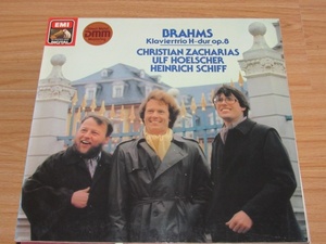 勃拉姆斯 钢琴三重奏 席夫 查哈里亚斯演绎 D版LP黑胶唱片B020