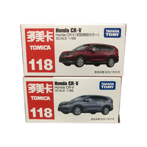 TOMY多美卡合金车118本田CR-V 越野车 Honda  SUV 小车模型