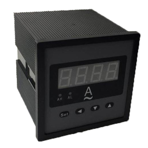 AOB184I-3K1 80×80上下限报警交流电流表继电器输出6l2电流表