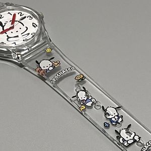 帕恰狗手表可爱高颜值腕表学生卡通透明手表防水三丽鸥手表女款