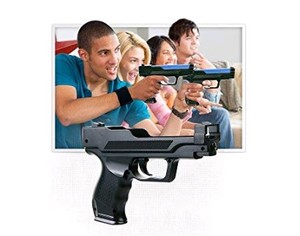 工厂现货 震动手枪Wii射击游戏配件Wii运动游戏配件体感