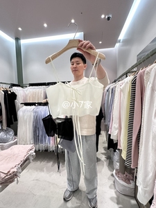 FLOWER-L韩国东大门代购2024春季女装新款纯色系带洋气外穿吊带女