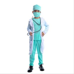 儿童外科医生职业装扮表演服装医疗主题派对小孩过家家游戏套装