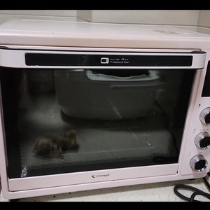 长帝CRDF32WBL电烤箱大容量电子控温搪瓷内胆智能全自动家庭烤箱
