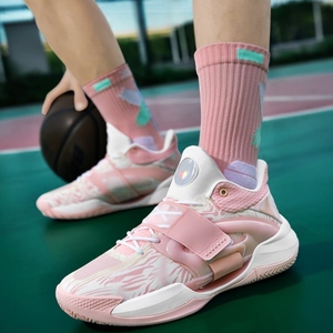 安踏水花5代篮球鞋男款夜光鞋子KT9狂潮学生儿童运动鞋女实战球鞋