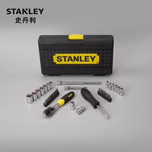 STANLEY史丹利工具组套套筒扳手套装35件套小飞棘轮汽修94-691-22
