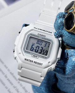 手表卡西欧casi0儿童系列f108whc7b男表女表ins学生考试电子表