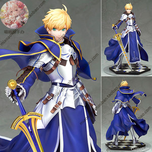 Fate FGO Saber 亚瑟王 旧剑 潘德拉贡 第三再临 1/8国产动漫手办