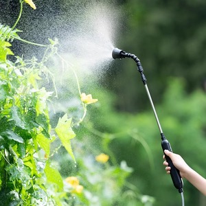 虹越新款电动喷雾器喷水枪高压喷壶家用浇花神器消毒小型农用打药