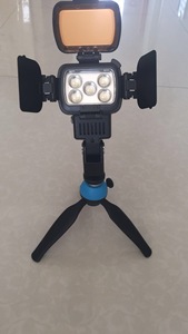 新闻采访户外跟拍摄像机外置机头LED-LBPS900照明专业直播补光灯