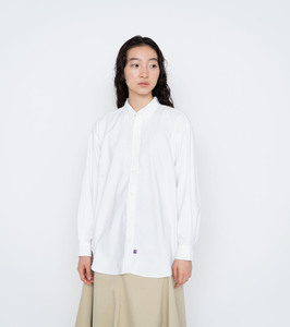 日本直邮 nanamica Button Down紫标宽松版男朋友衬衫3色NTW3357N