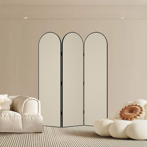 法式双面屏风隔断可移动折叠客厅玄关沙发设计师创意壁饰简约现代