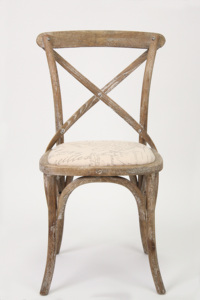叉背椅子X经典设计实木环保百搭餐椅餐馆会所婚姻橡木