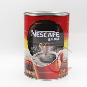 雀巢醇品500克速溶纯黑咖啡双豆分离烘焙馥郁醇香罐装美式冷热饮