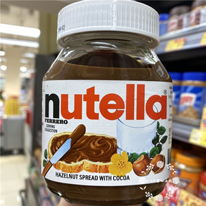 香港代购 意大利费列罗Nutella能多益榛果巧克力可可酱180/350g