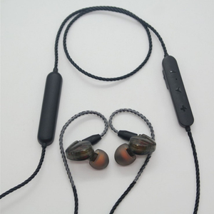 MMCX插口运动蓝牙耳机可插拔带线控可拆卸耳挂式蓝牙耳机线耳机头