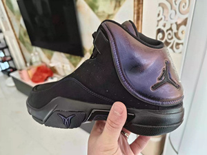 Jordan melo m4 AJ卡梅隆安东尼4代黑紫地图配色篮球鞋317154-003