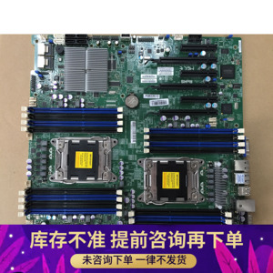 超微X9DR3-F双路X79 2011 C602服务器主板支持E5 V2 支持NVME启动
