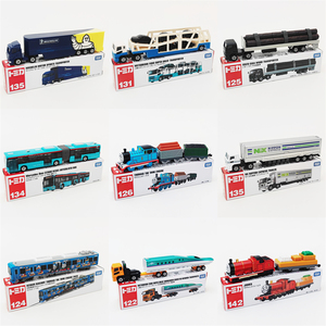 正版多美卡合金车托马斯火车运输车模型货车加长车男孩玩具车收藏