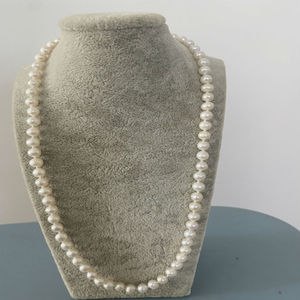 广西北海天然珍珠项链直径5毫米ins简约风送女朋友送小孩礼物