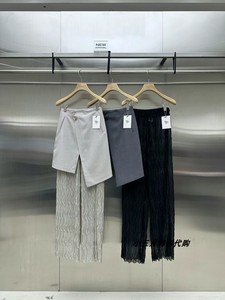 小五月韩国代购24春夏新款Mydress简单纹理百搭休闲裤女