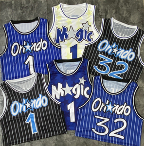 魔术队麦迪1号球衣暗星球裤奥尼尔32号男女背心篮球服套装HRNBA