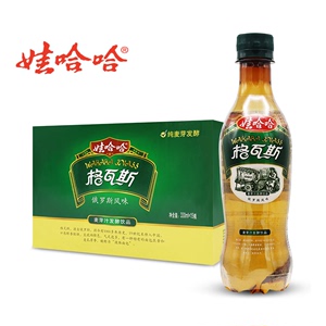 娃哈哈格瓦斯碳酸饮料330ml*15瓶整箱俄罗斯风味麦芽发酵饮品