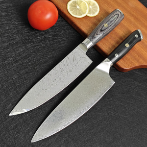 大马士革厨师刀全新外贸出口67层VG10夹钢日式料理寿司刀西式菜刀