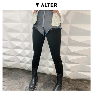【ROLLING ACID设计师品牌】ALTER买手店ACID反做假两件打底短裤