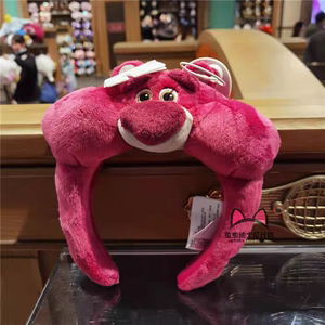 上海迪士尼国内代购玩具总动员草莓熊卡通动漫装扮发箍头饰
