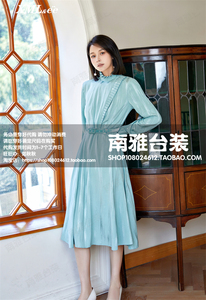 香港艾*尔 艾家专柜正品2022秋冬新款连衣裙 X234L1502