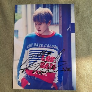Super Junior 李赫宰 银赫 恩赫 签名照片 7寸 亲签非印刷